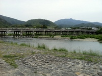 京都盆地を走り抜ける自転車道